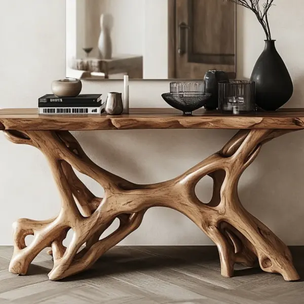 Floating Console Table