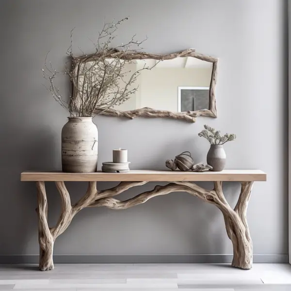 Floating Console Table