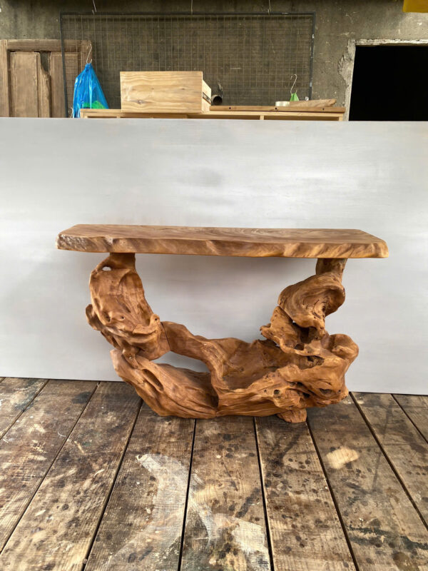 Handmade console table