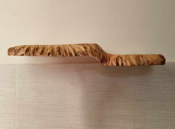 Wavy Shelf Solid Wood Carving Floating Shelves on Wall Decor